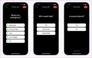 Emergency SOS on Apple iPhone 14