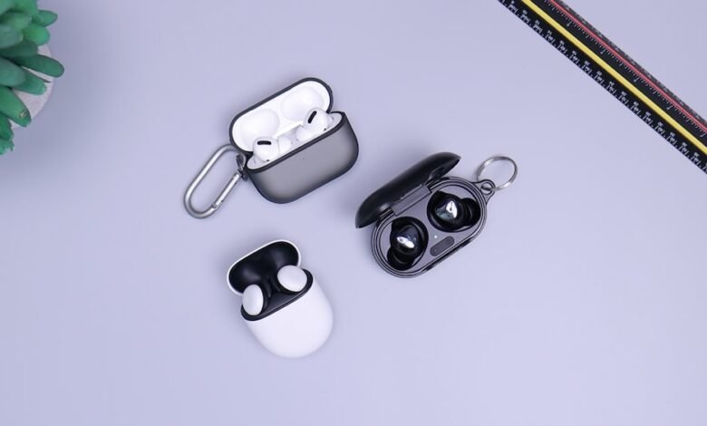 wireless earbuds