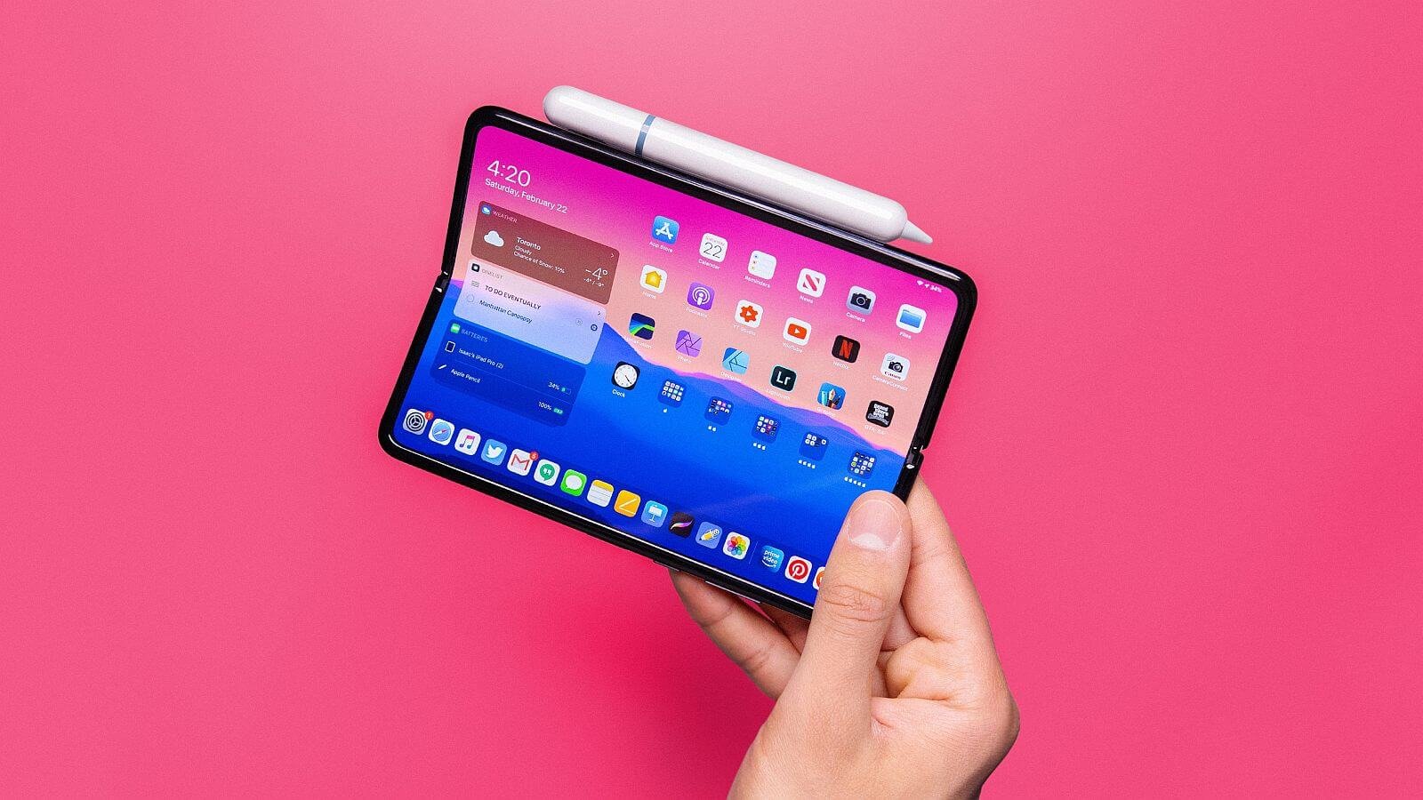 foldable iPad