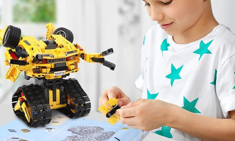 Tap into Your Inner Kid with This Robot Building Kit