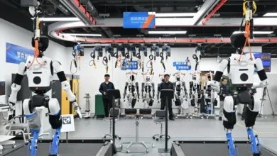 AI-trained robot