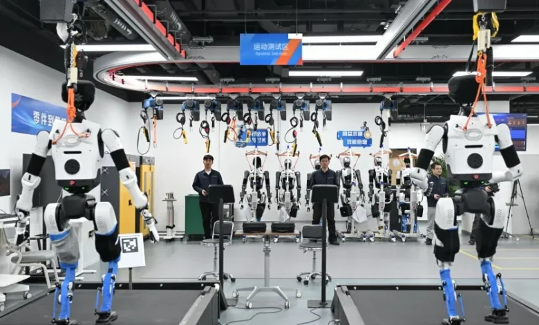 AI-trained robot
