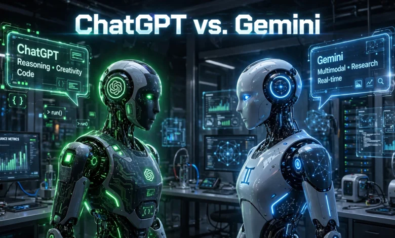 ChatGPT vs. Gemini