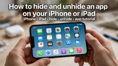 Hide and Unhide Apps on Your iPhone