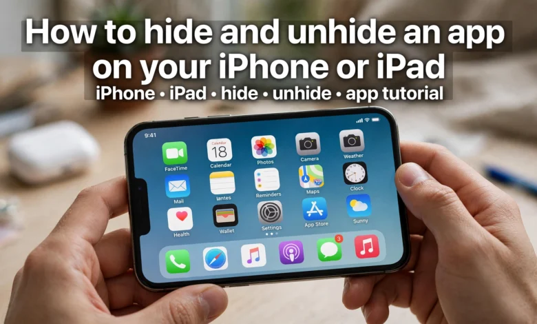 Hide and Unhide Apps on Your iPhone