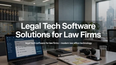 Legal Tech Software Solutions for Law Firms