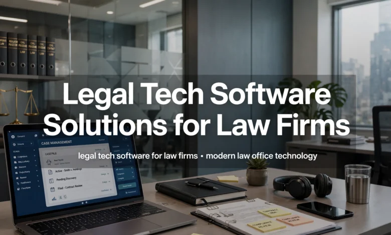 Legal Tech Software Solutions for Law Firms