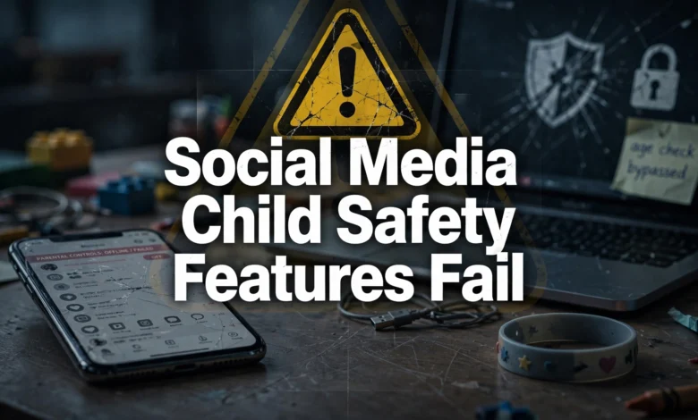 Social Media Child Safety Features Fail